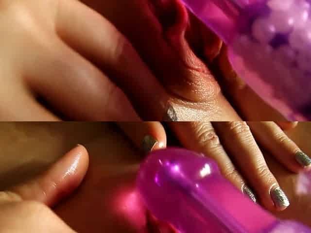 Snatch Bang Play Vibrator Finger Screw & Cum - Erotas