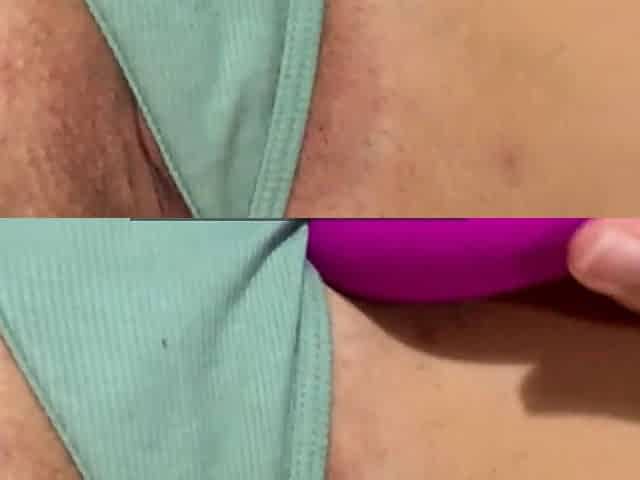 Big-Titted Solo Female Uses Vibrator for Orgasm