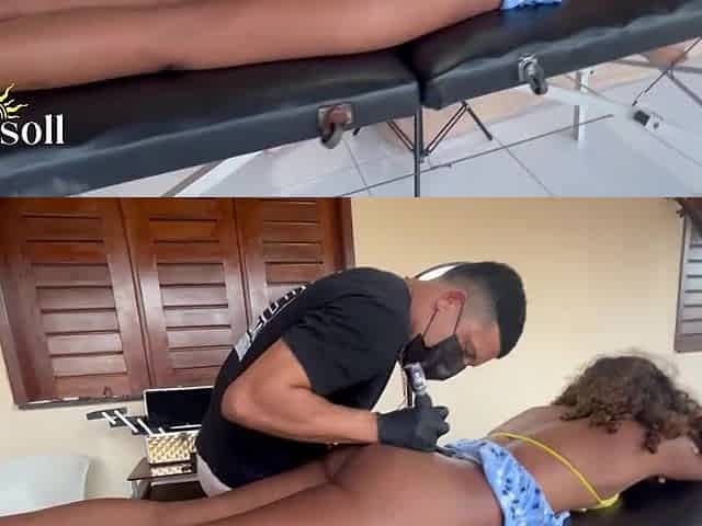 I went to pay the tattoo artist with a cashier's card and my angry ex sucked my ally's shlong.