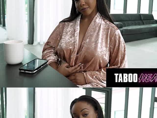 TABOOHEAT Ebony Stepmom Gives Me ASS FUCK For My Birthday!