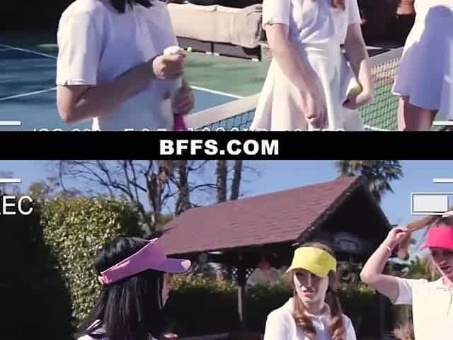 Three Horny Teens 18+ Suck Up To Their Coach - Daisy Stone And Charlotte Sartre