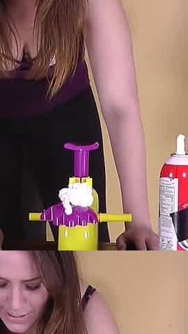 A Tantalizing Strip Facial Game Where Girls Take Turns with a Knob