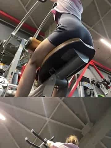 Masturbating in the changing room