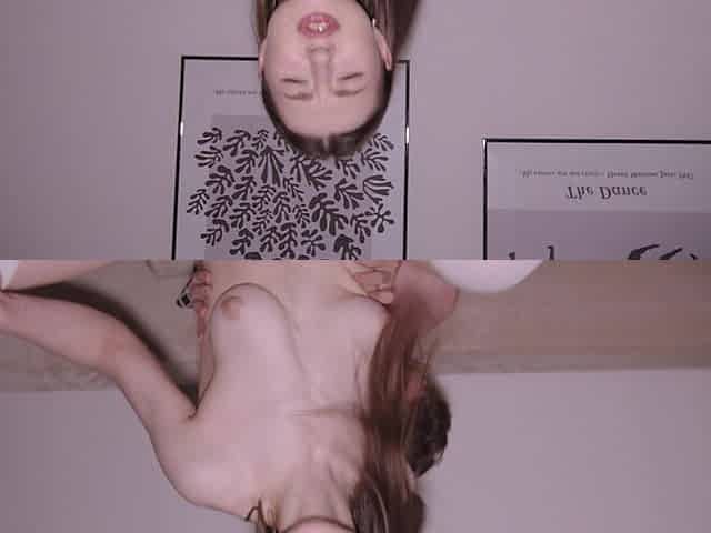 A White-skinned Gymnast, with a Big Ass, Is Testing My Hardening.