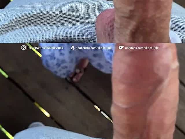 Large Butt mother I'd like to fuck Public Screw and Blow job on Viewpoint Tower - Risky POV
