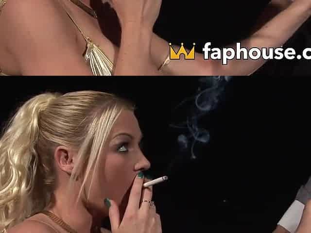 Gorgeous bimbo smoking fetish mind-blowing sex story