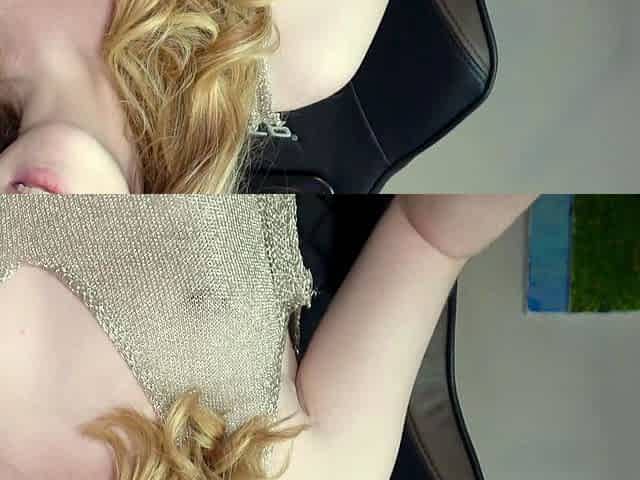 Pretty redhead webcam masturbation show