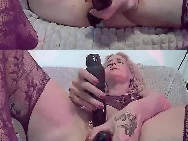 playing myself on webcam