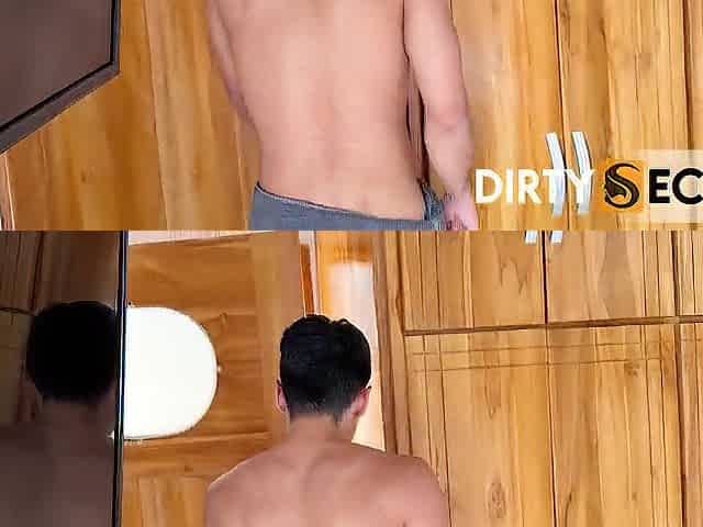 PART 1: MY STEPMOTHER'S BOYFRIEND IS SCREWING MY BUTT AND THIS BABE NEARLY CATCHES US.
