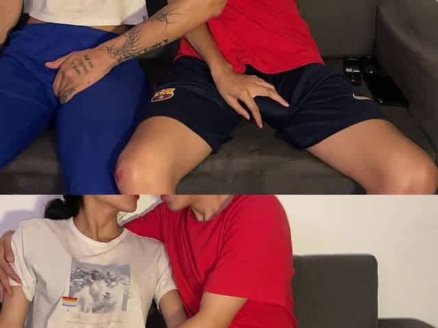 She expected a usual neflix eve but I got her pounding hard on my cock