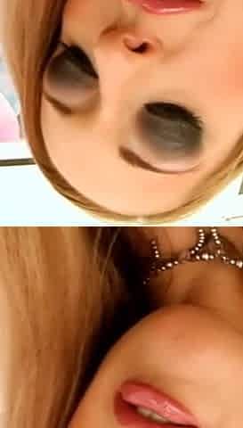 Big Sexy Euro Blondie - a Bukkake Face Fuck Lover