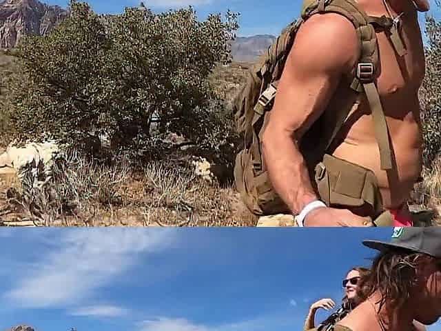 Hiking and Fucking While wearing thongs