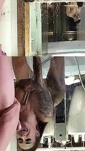 HOMEMADE SEX with BIG COCK in the SHOWER - Fucking standing