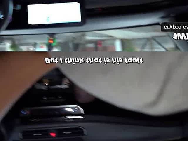 Busty dark haired milf invites a stranger for fuck-fest in the car, he gets bj and hefty backside - multiracial porn!