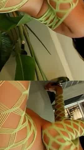Two Horny Girls Share Cock with Blowjob and Handjob in Sexy Threesome Action