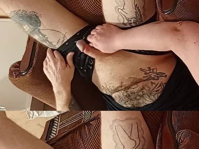 Bare Corpulent Mother-in-law Fingering My Shlong Close up