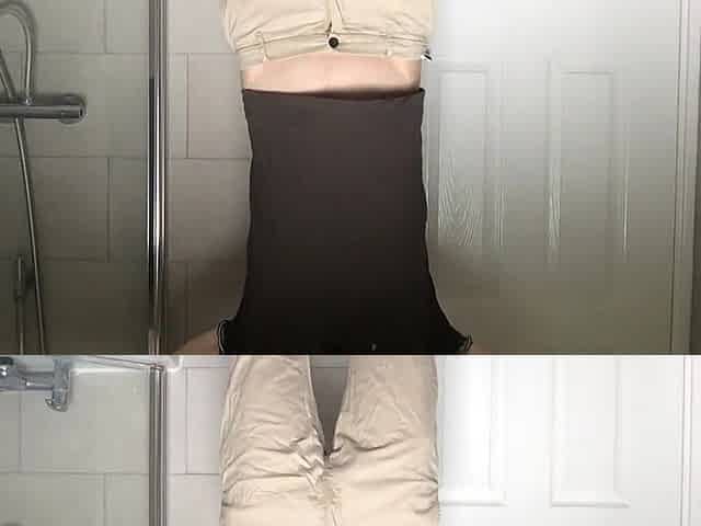 I undress tease for u and show my powerful penis
