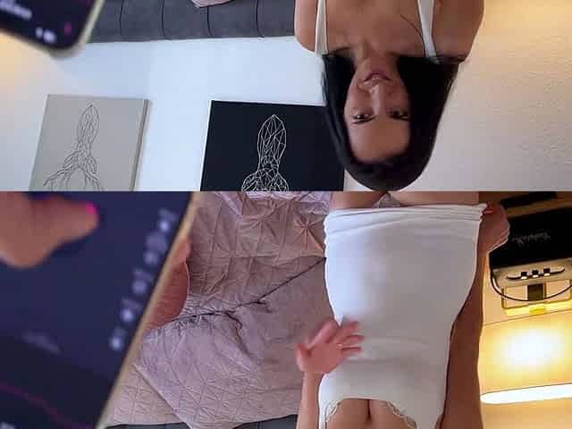 Remote Controlled Anal Plug & Double Penetration POV