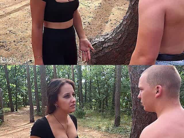 His knob stood in the CROOKED FOREST, I showed that I wasn't a log