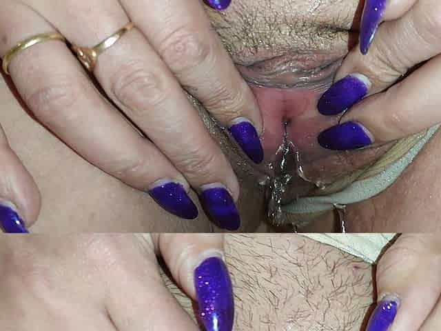 Pissing in Panties in the Bathroom