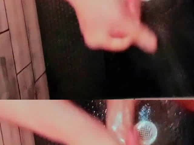 21yo BWC shower Spunk fountain