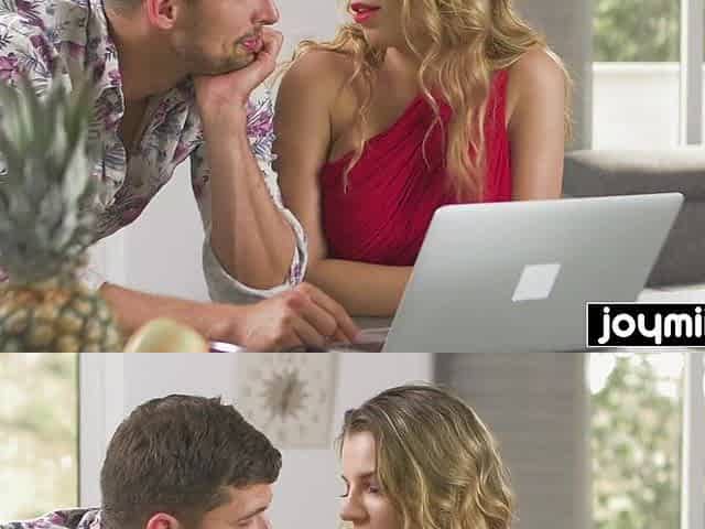 Joymii concupiscent model gets banged in the booty after photoshooting