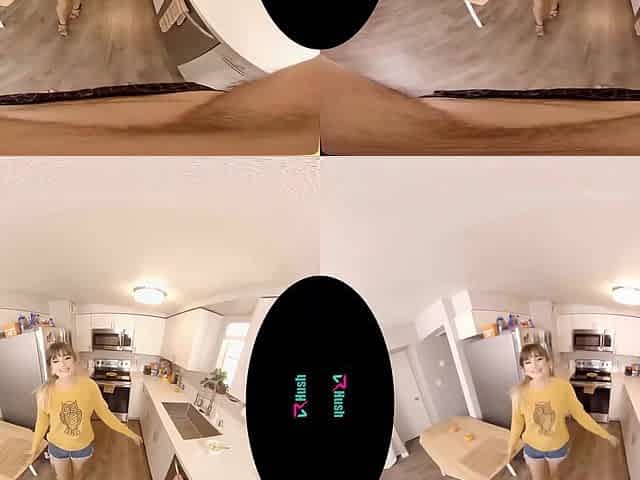 Is This Home Cooked Thanksgiving Food? - Sexy Milf In The Kitchen Blowjob And Fucked From Behind
