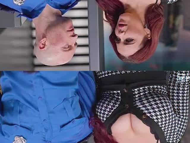 Security Guard Makes 2 Curvy Travelers Suck His Jock and Take Anal Toys in a 3some