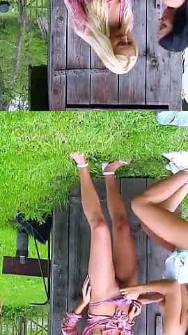 The two teens fancy each other luckily their toys are always with them