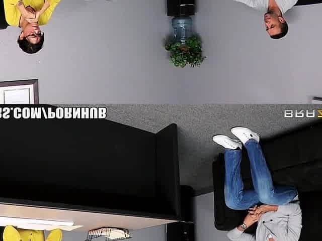 Dana Vespoli inspects Keiran Lee's jock for insurance purposes