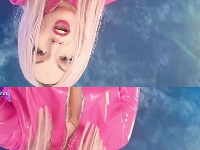 Selfie PVC fetish Female mother I'd like to fuck teasing in vinyl taut shiny