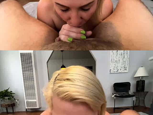 POVProfessor - Cara May blowjob and facial