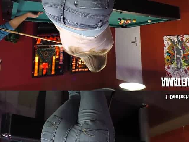 German Amateur Teen 18+ Fucked To Climax In The Bar - Booty Licious