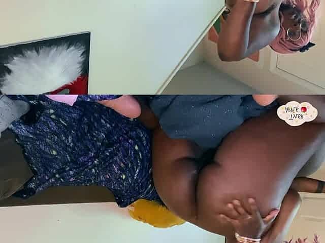Riding my dildo while I watch Porn