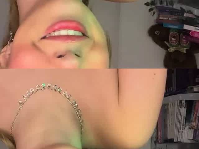 Julie Oliver em cena de ASMR superpicante como namorada