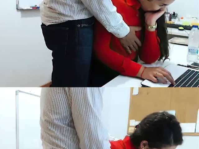 The Slutty Secretary At Work...