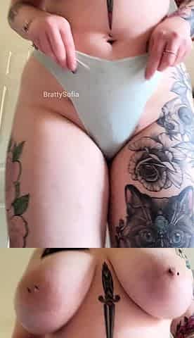 Great Big Boobs On Masturbating Redhead