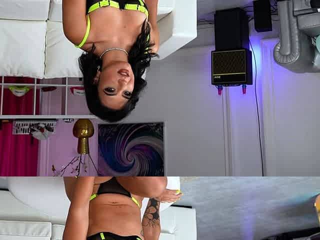 PERVECT Big booty babe Lena Coxx slobbers all over BBC