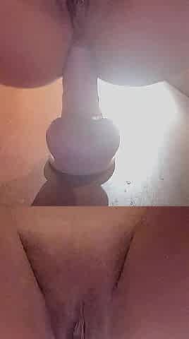 Double sex toy and anal penetration