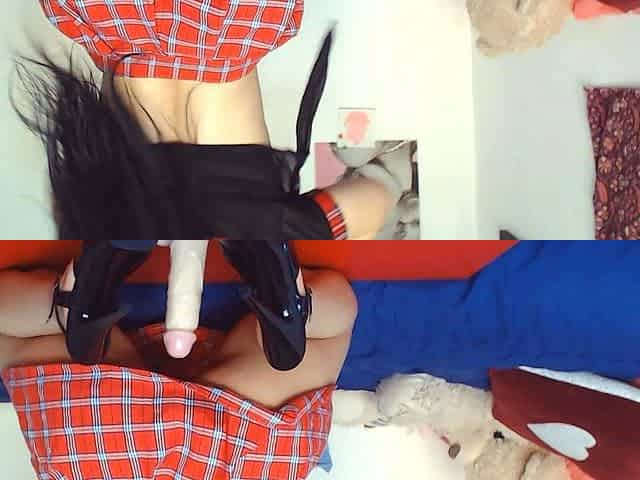Small titted teen from EU masturbating