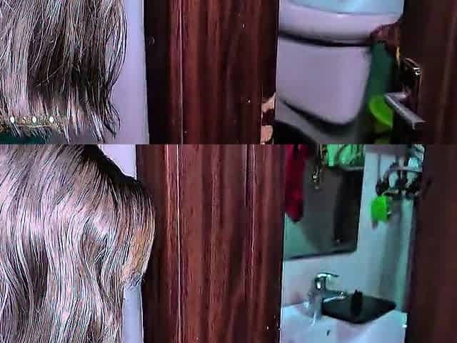 Ebony booty spicy smashing Clara's stud behind her