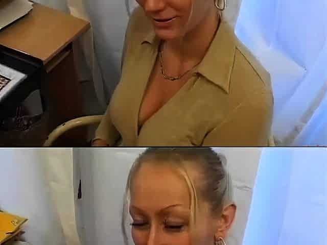 Big-Titted German Amateur Blonde Couch Fuck Video