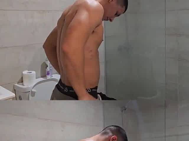 My Ally Wishes Facial Spunk flow During the time that We Screw in the Baths
