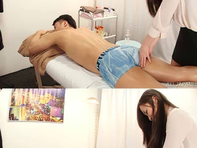 Sexy Yuna gladly gives her customer more than just a simple massage