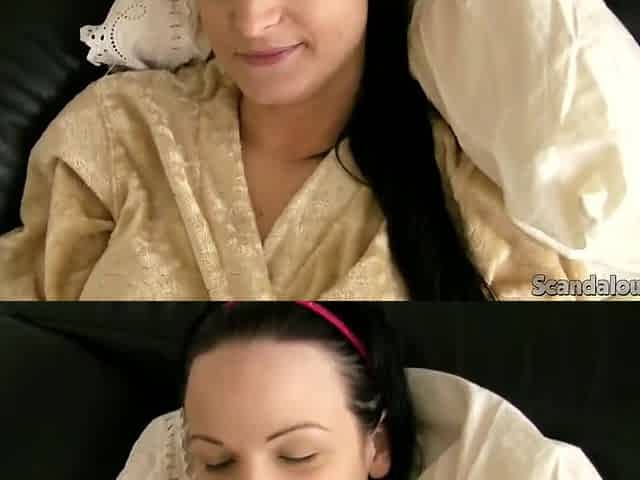 GF sucking and fucking dick in a POV sex scene