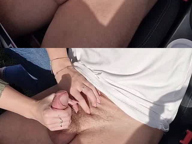 Blowjob and Outdoor Sex Stepdaughter Is Fucked by Stepfather