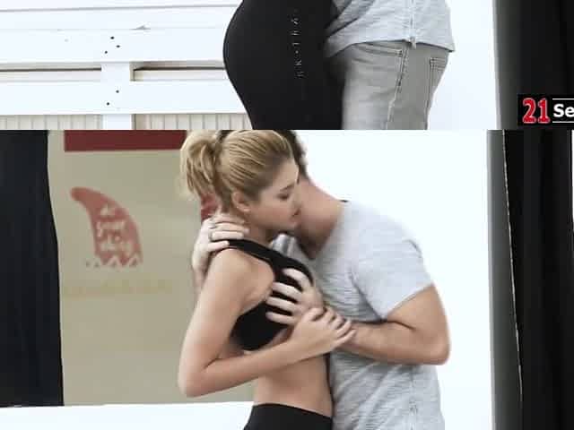 Starting up the day by ass fucking my petite blonde neighbor