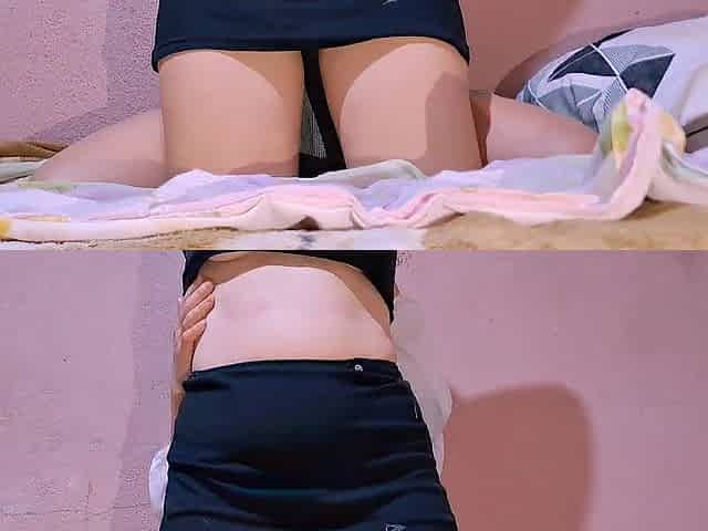 I like to show my large booty in front of the camera and kiss my most excellent ally's body ????