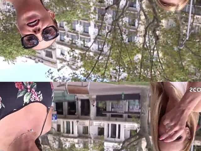 GERMAN SCOUT - PETITE ANGEL AGATHA TRICKED TO BANG AT MODEL JOB
