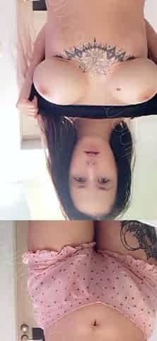 Hot babe Sophie Paris having horny solo toy masturbation